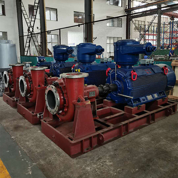 Limestone slurry pump