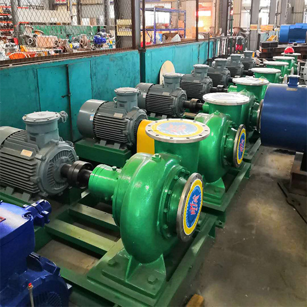 Limestone slurry pump